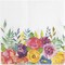 Juvale 100 Pack Vintage Disposable Floral Paper Napkins, 2-Ply, 6.5x6.5”, Napkins for Garden Bridal Shower, Spring Tea Party, & Wedding